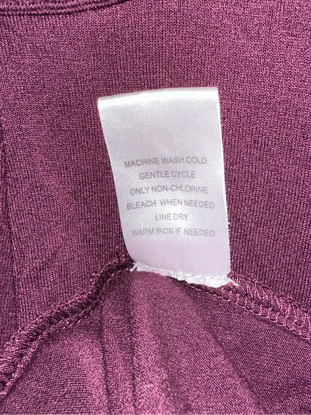 Daniel Rainn Brinn Pleated Scoop Neck Top Plum Purple XL Stitch Fix Blouse - Picture 6 of 7